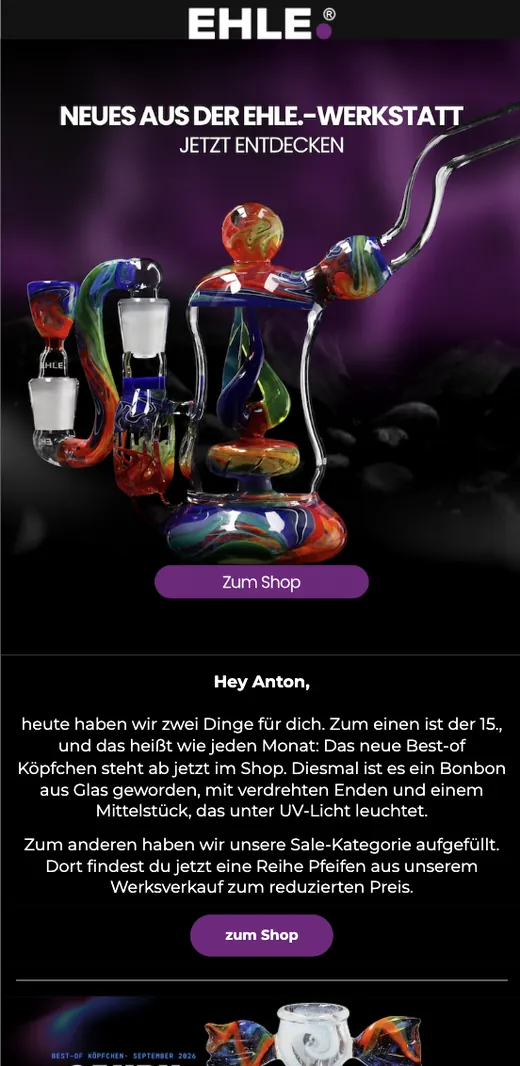 E-Mail-Design von EHLE